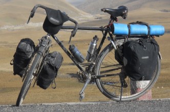 a bicycle on a cycle tour